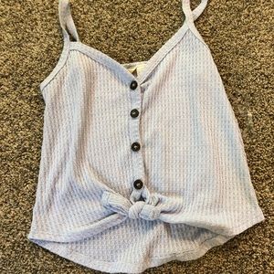 cute tied crop top